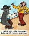 Zorro's dyslexia problem.